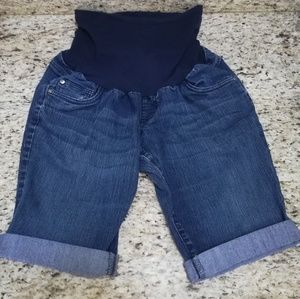 Maternity Cut Off Bermudas
